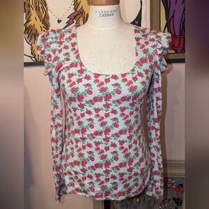 Prospect the label retro floral Top